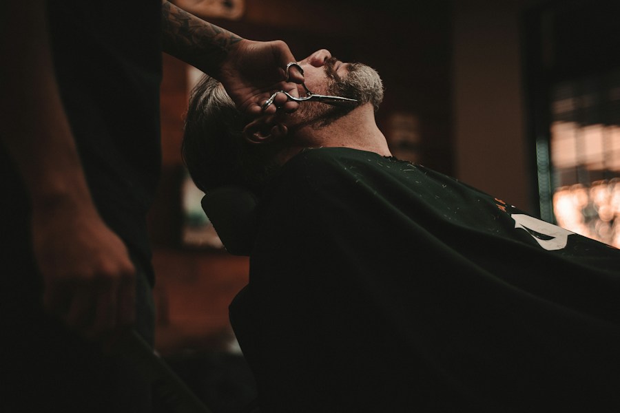 Barber and grooming station