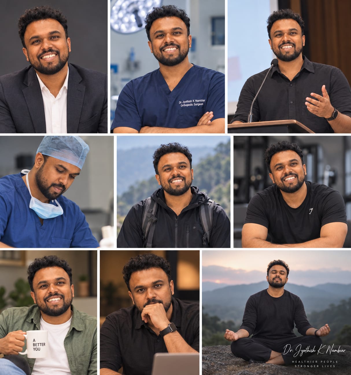 Dr. Jyothish Nambiar — orthopaedic surgeon, mindset & peak performance coach