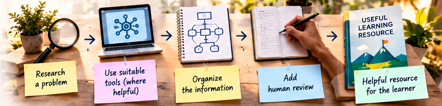 ASTHAKUR research, tools, human review and useful resource process