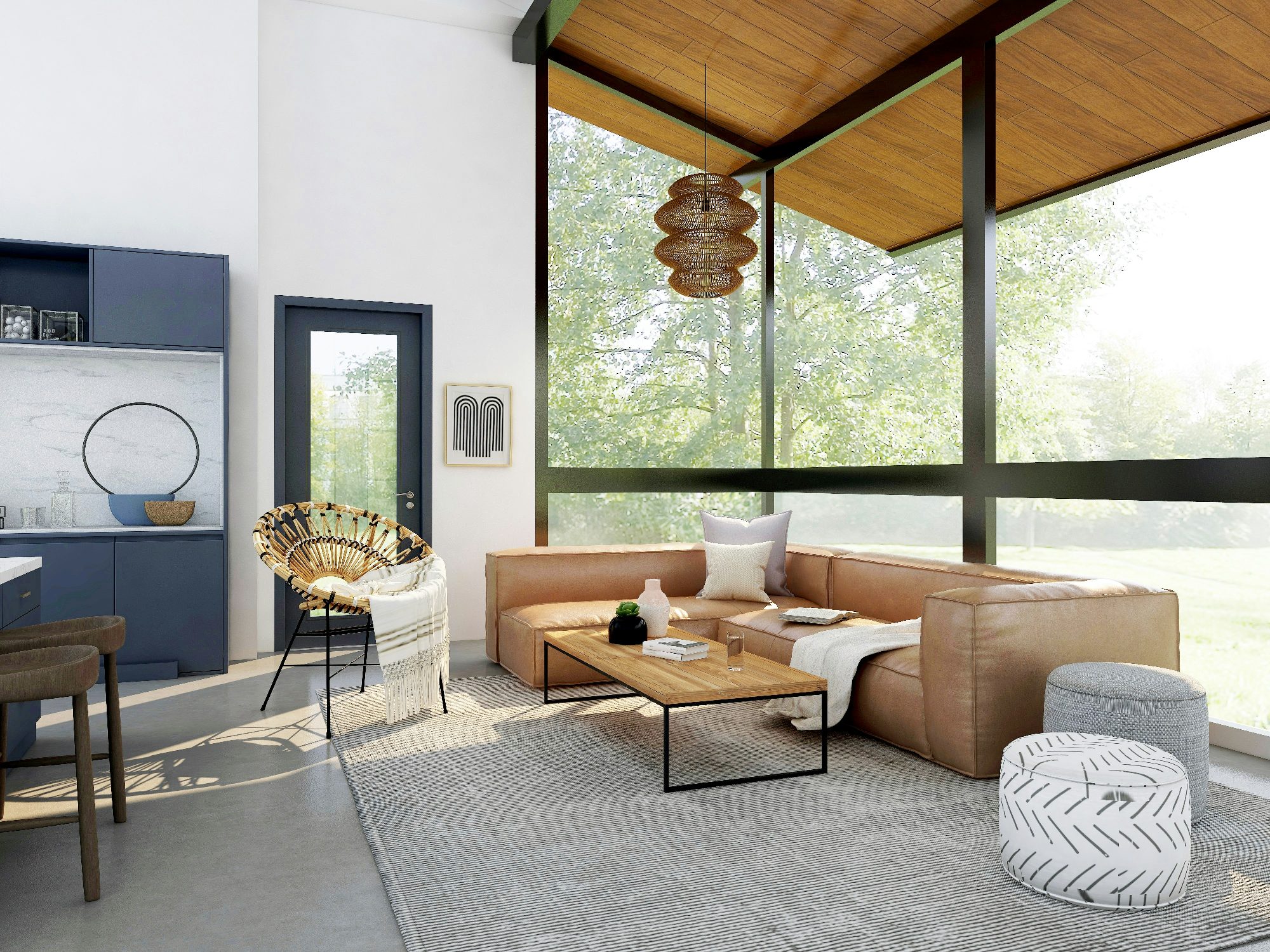 Finished London interior, the kind of result clients can expect