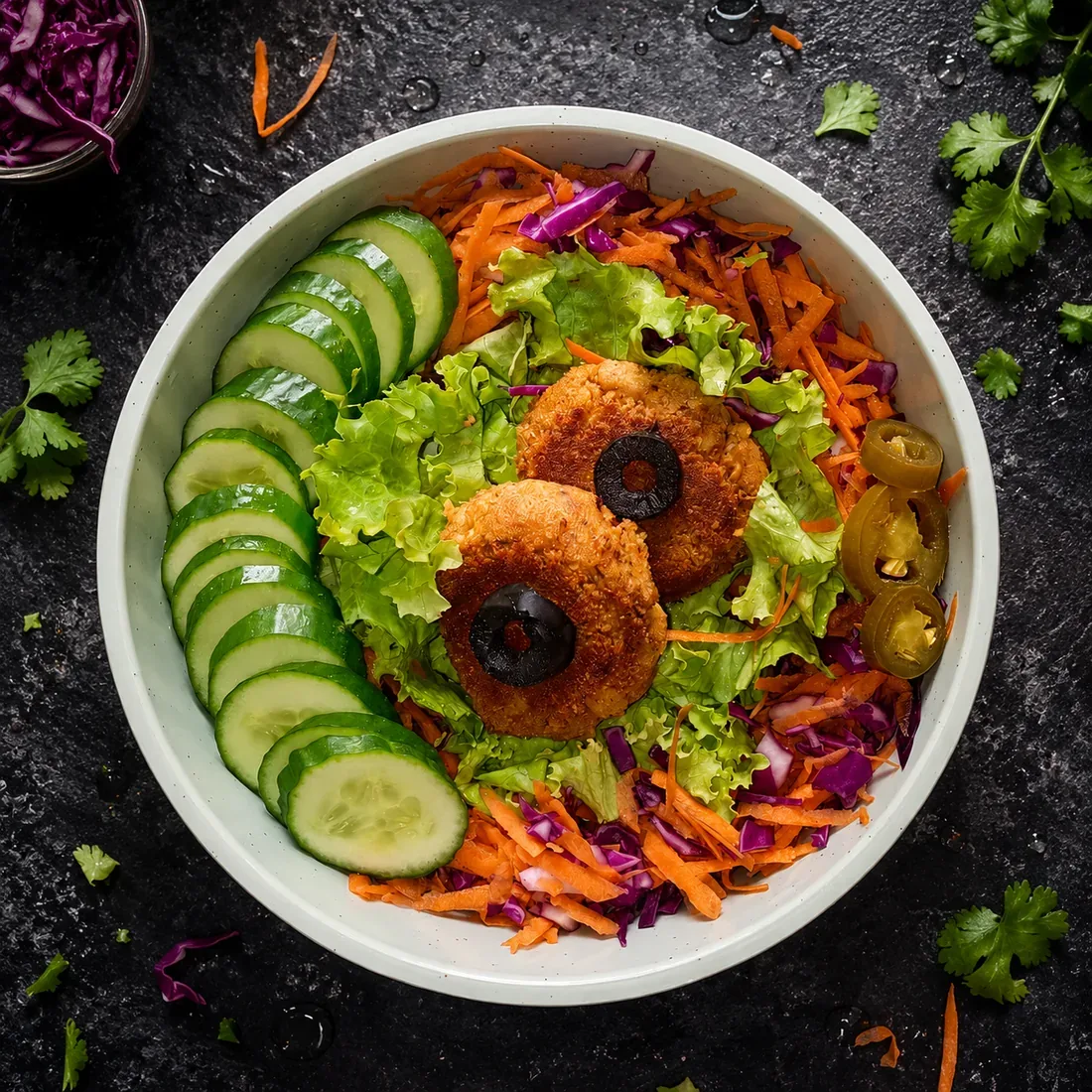 Fresh salad bowl