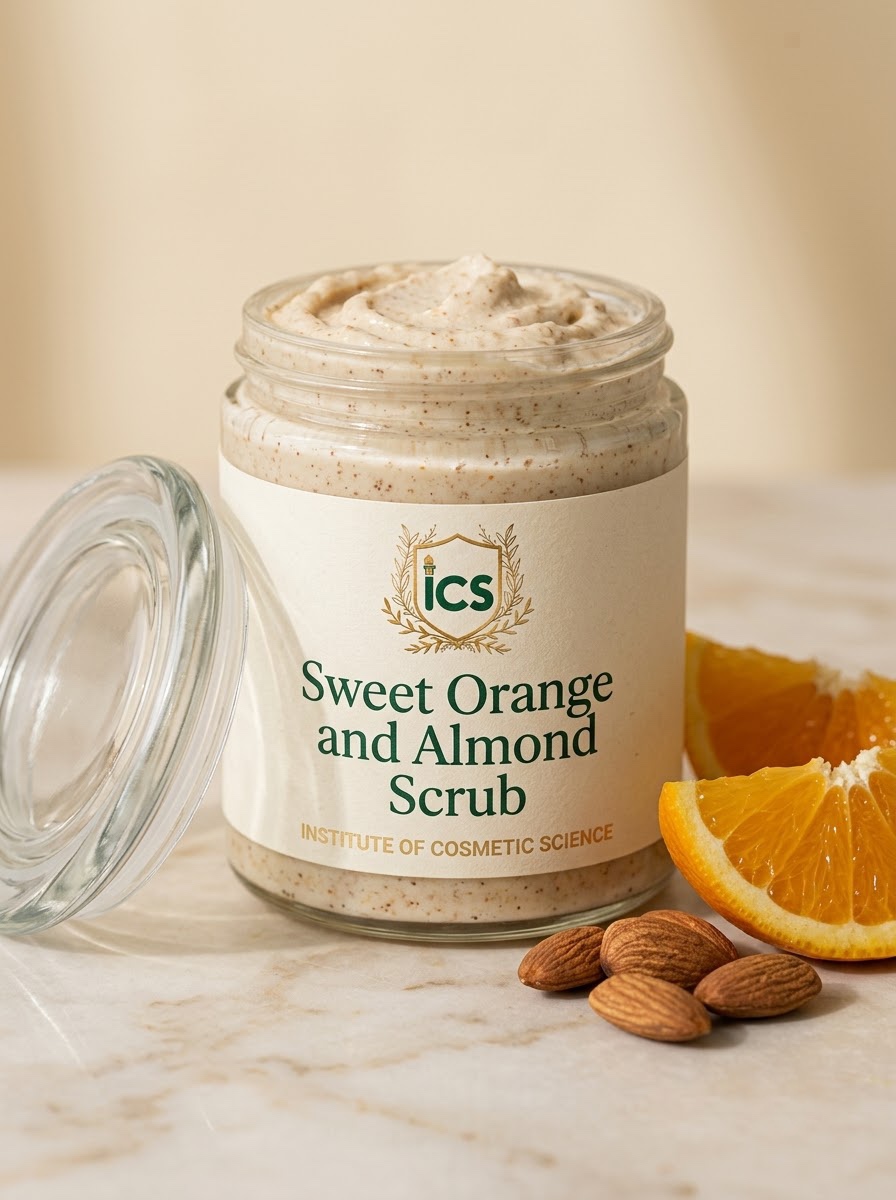 Sweet Orange and Almond Scrub