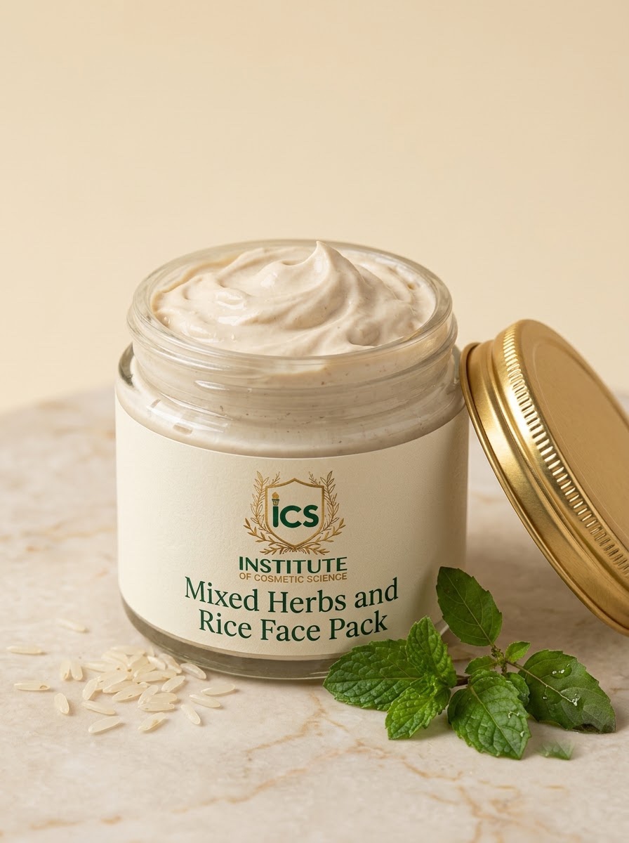 Mixed Herbs and Rice Face Pack