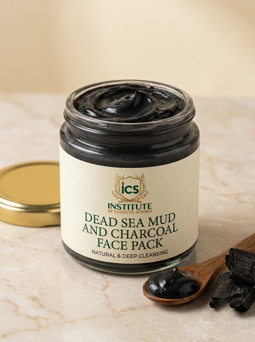 Dead Sea Mud and Charcoal Face Pack