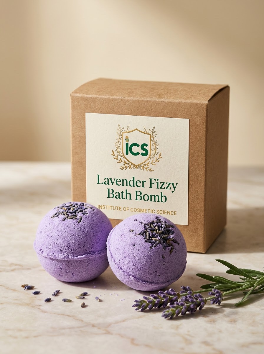 Lavender Fizzy Bath Bomb