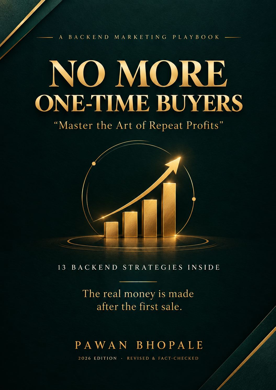 No More One-Time Buyers book cover