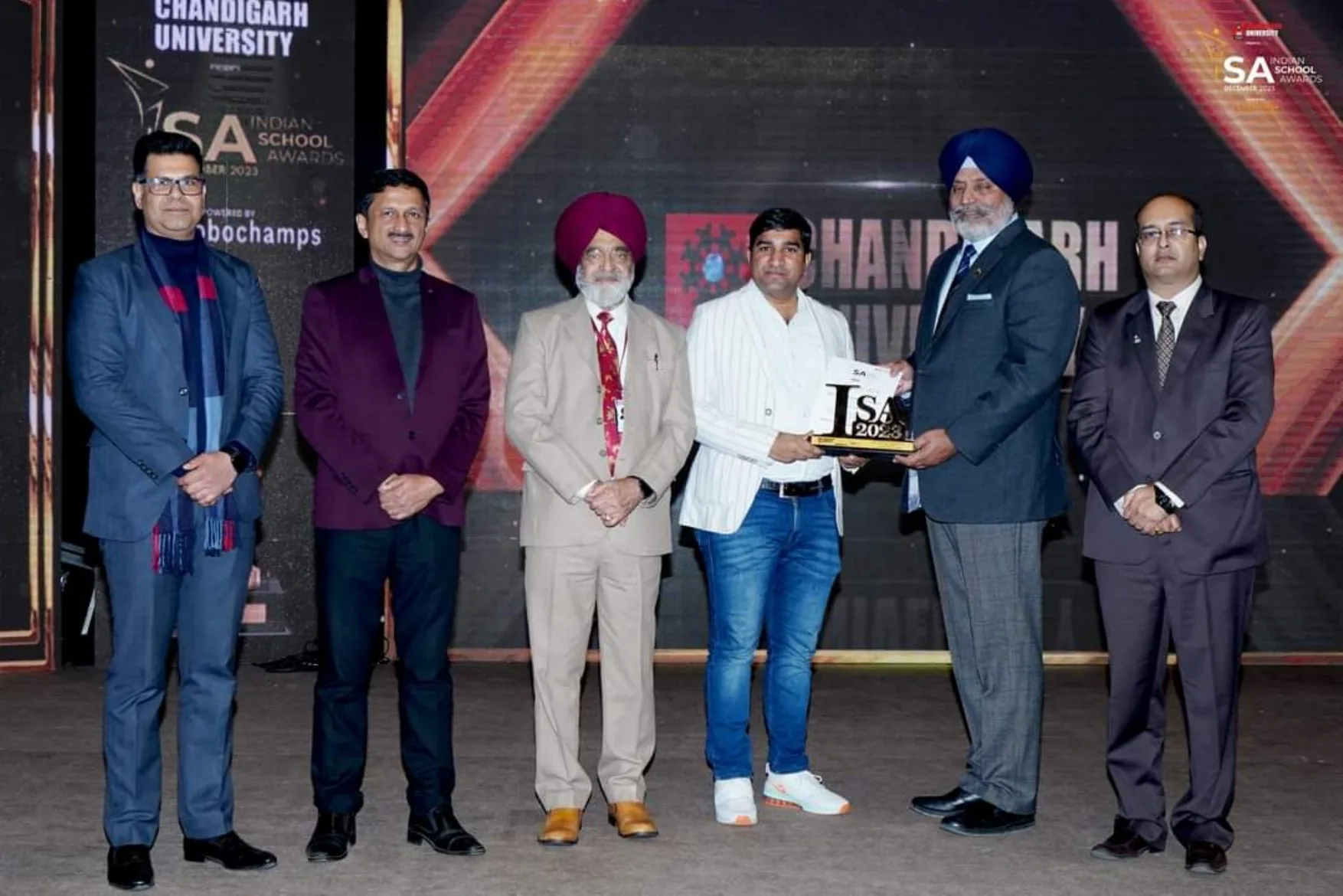 Ravi Yadav receiving external recognition
