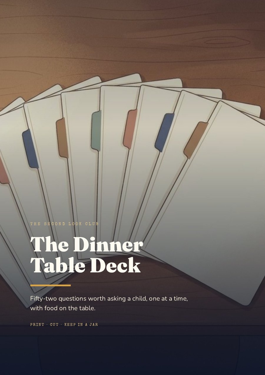 The Dinner Table Deck