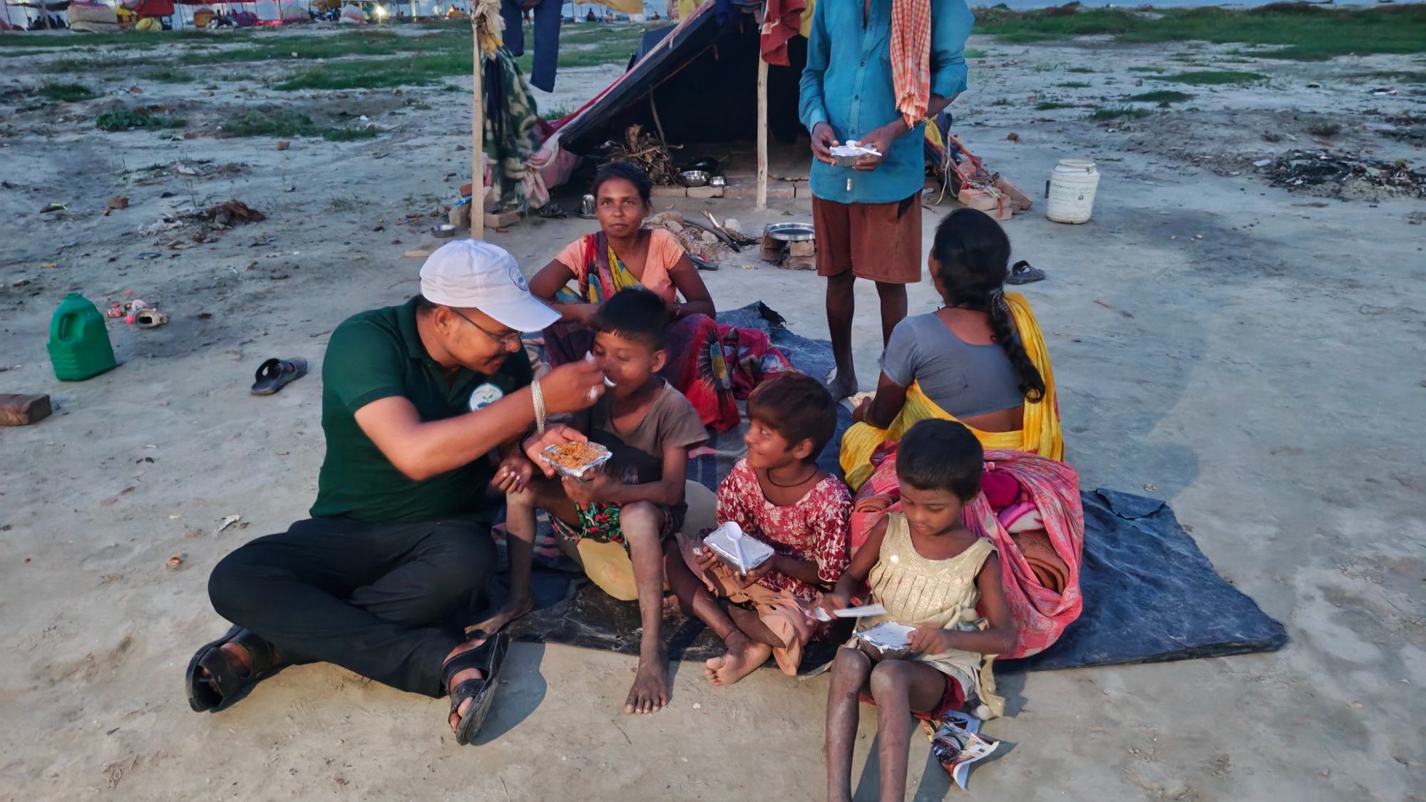 People receiving food support