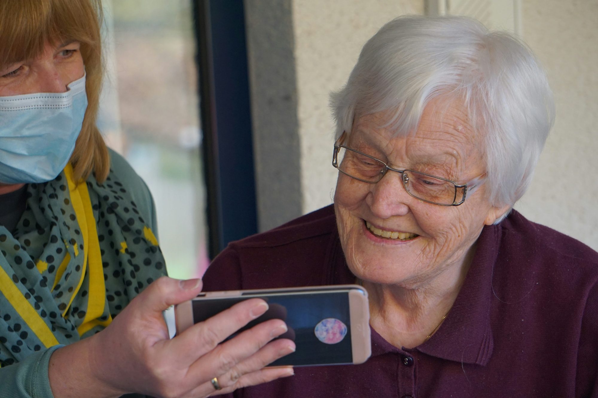 Smiling senior woman