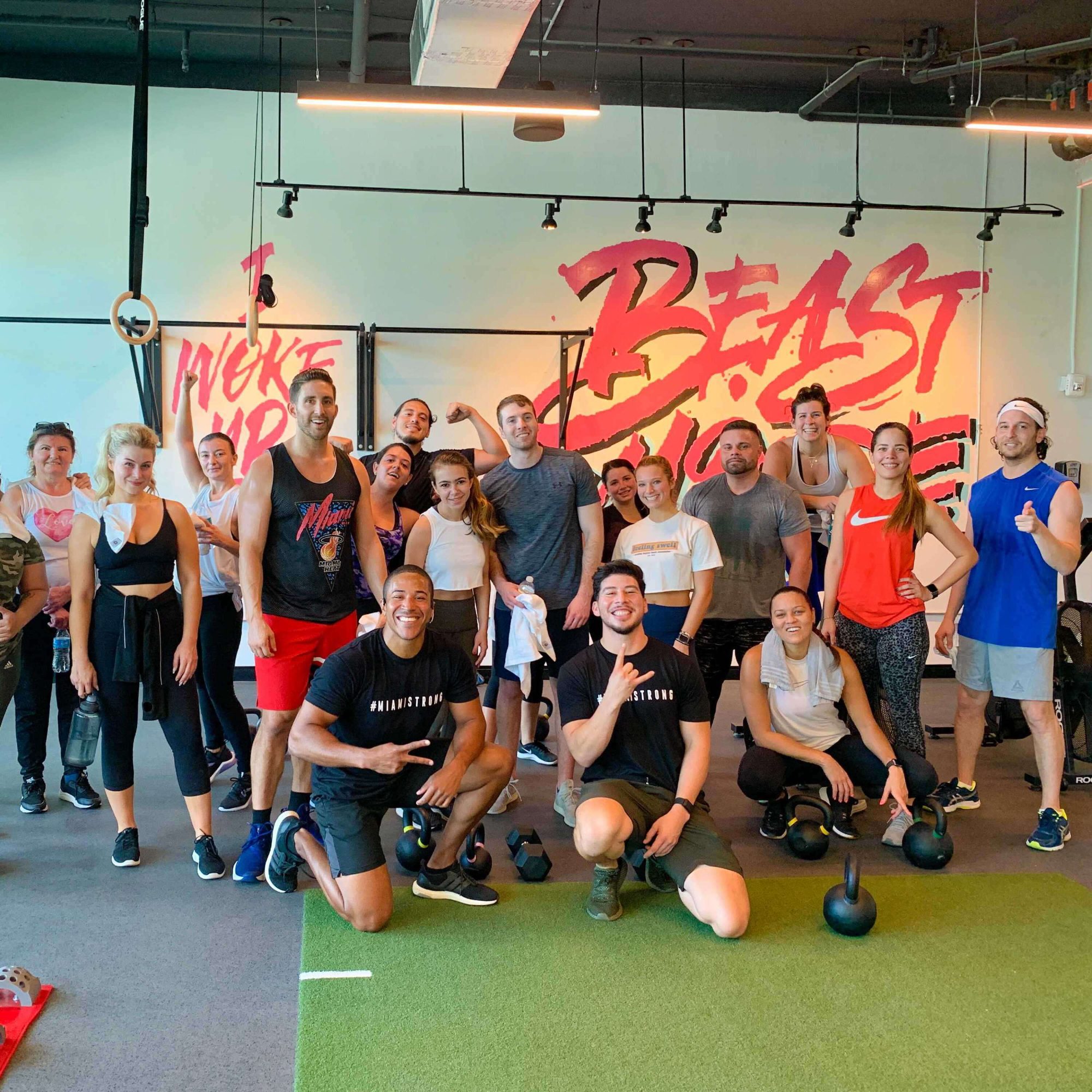 Miami Strong Gym strength floor