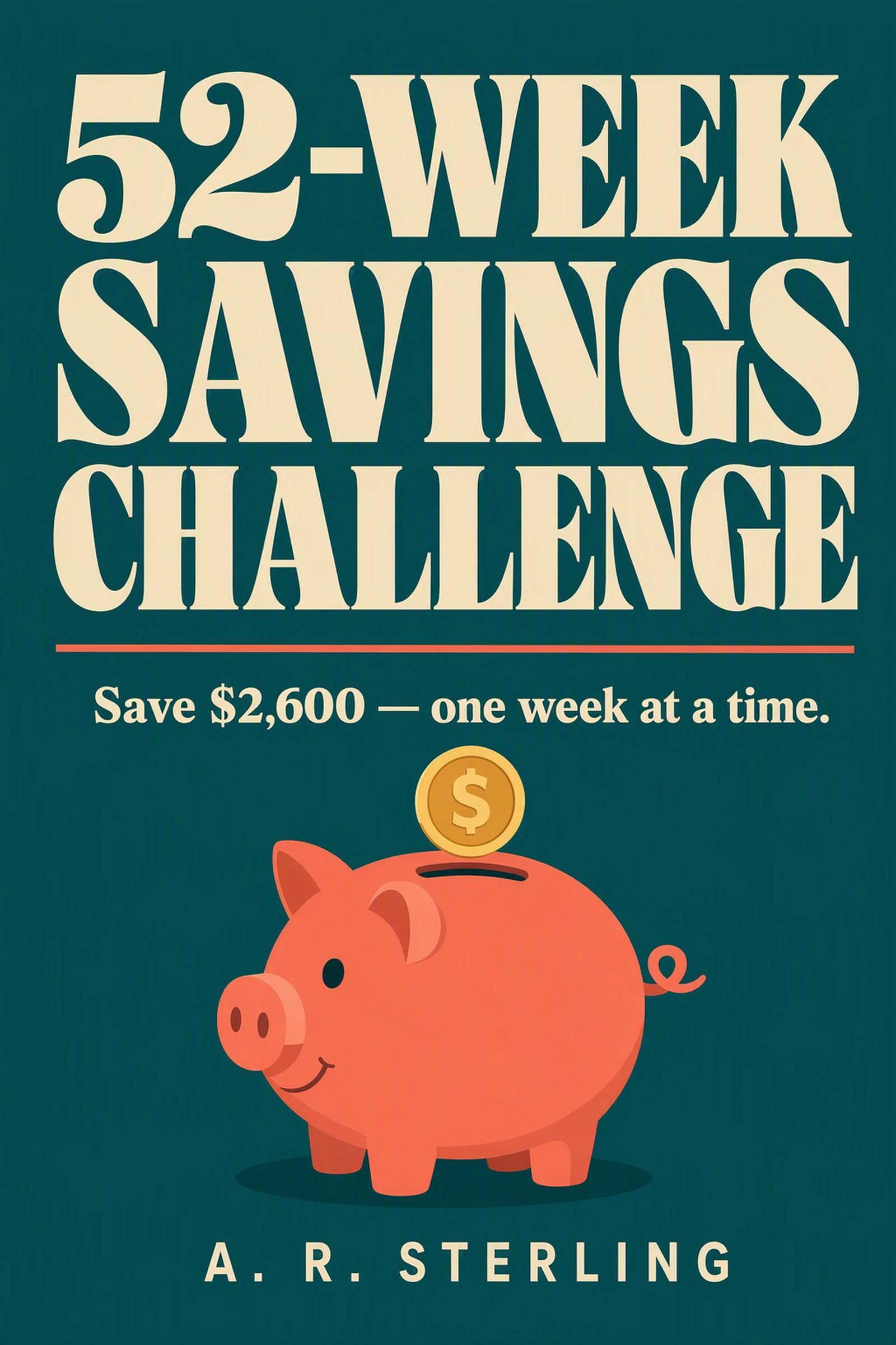 52-Week Savings Challenge journal cover