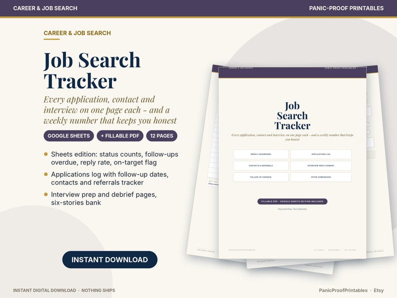 Job Search Tracker