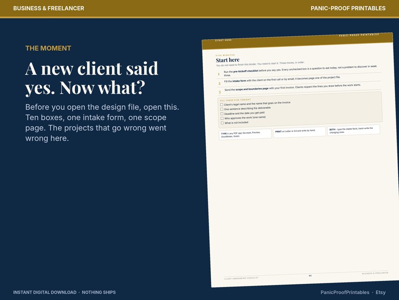 Client Onboarding Checklist page 3