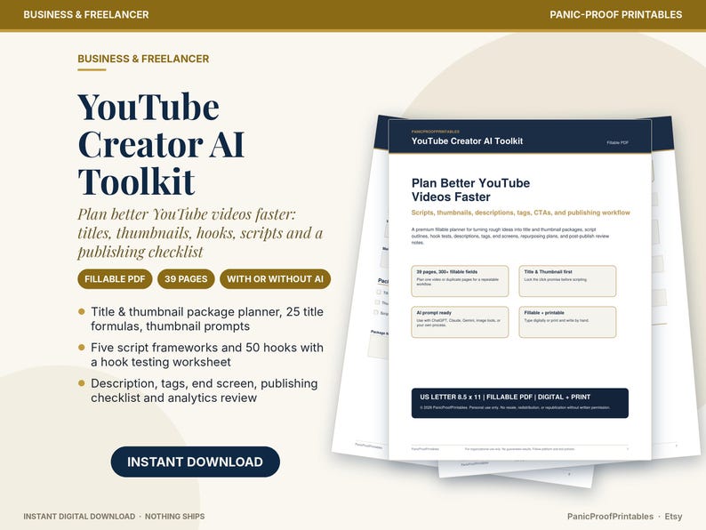 YouTube Creator Toolkit