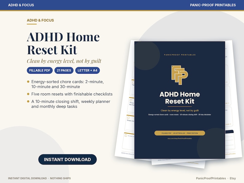 ADHD Home Reset Kit
