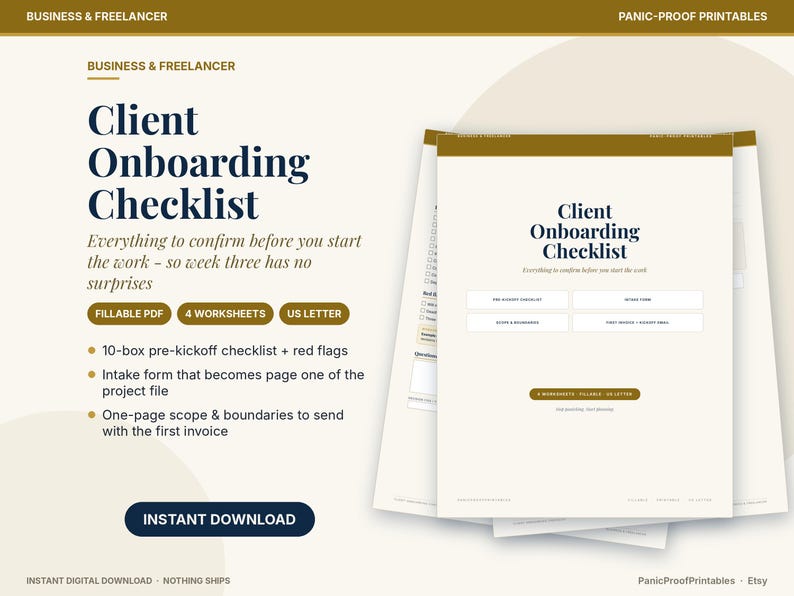 Client Onboarding Checklist