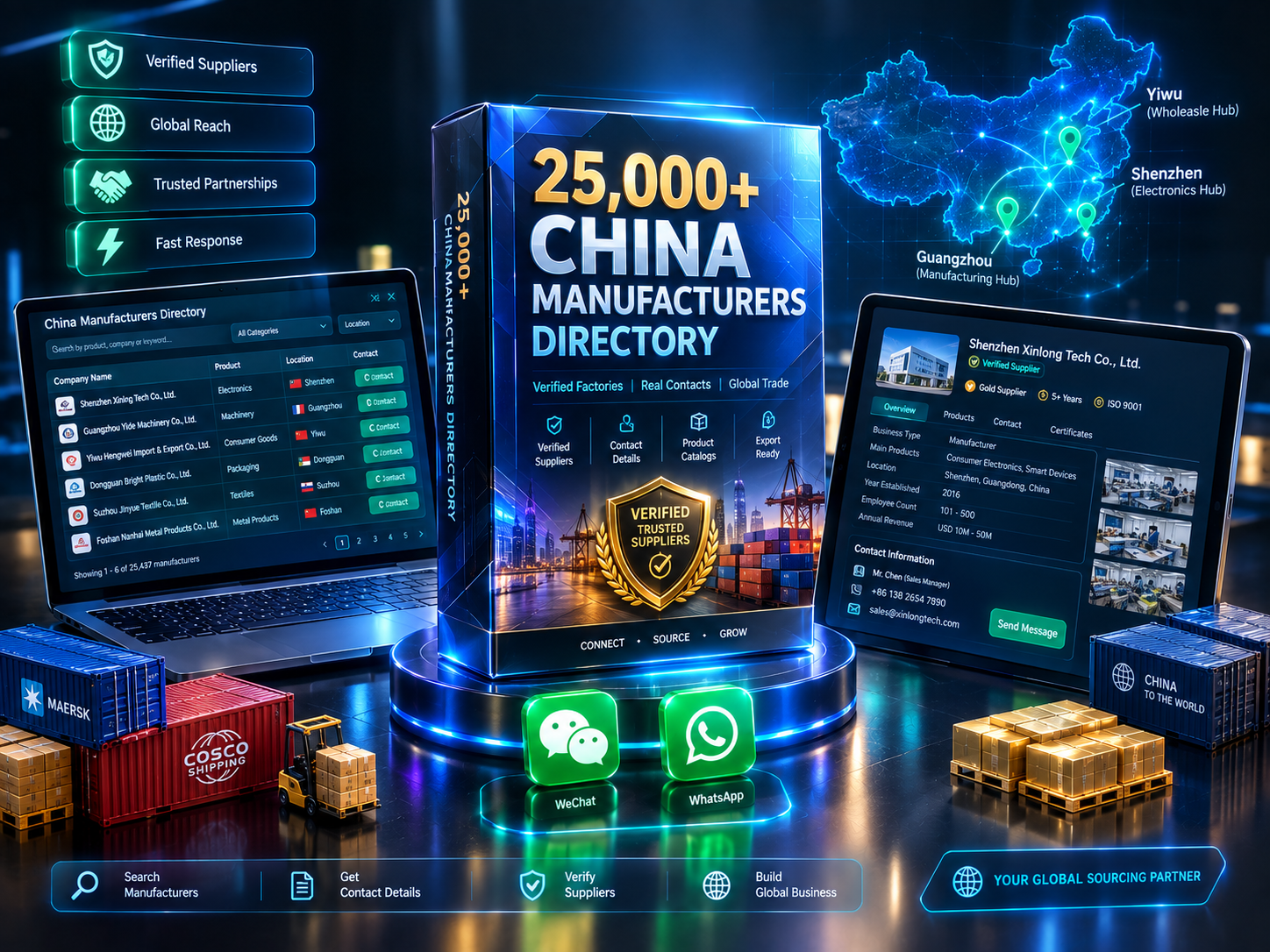 25,000+ Verified Chinese Manufacturers