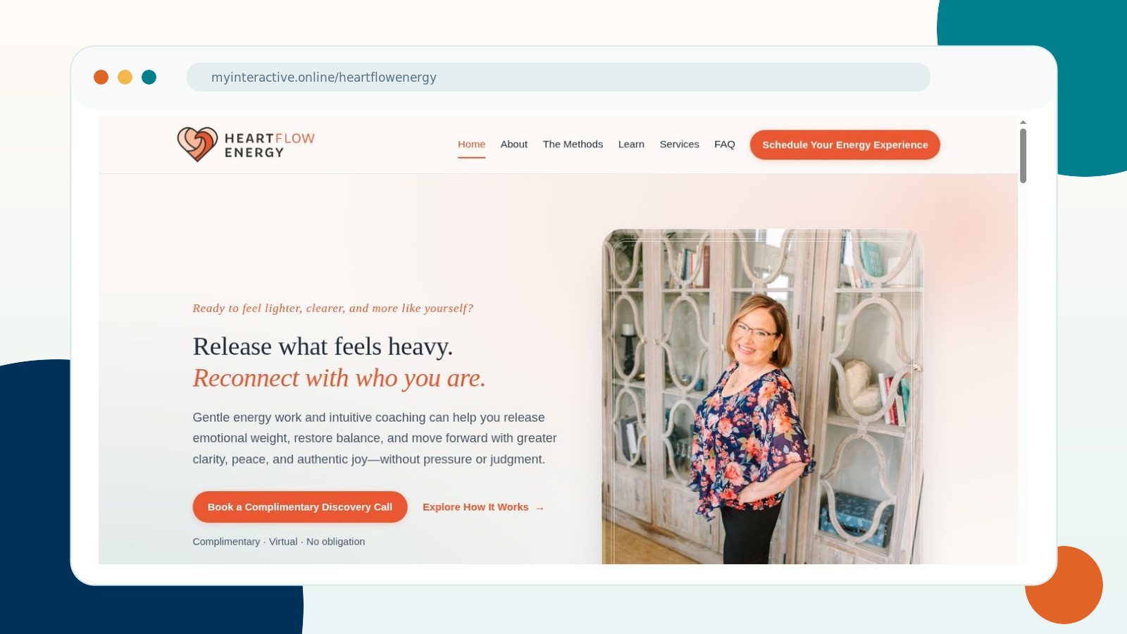 HeartFlow Energy website homepage