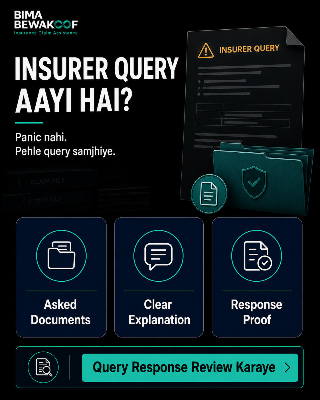 Bima Bewakoof insurer query post