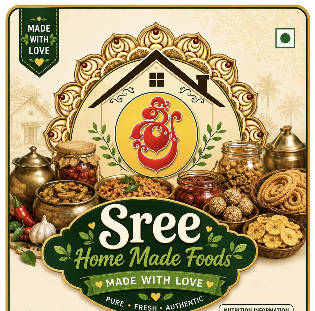 Sree Homemade Foods logo