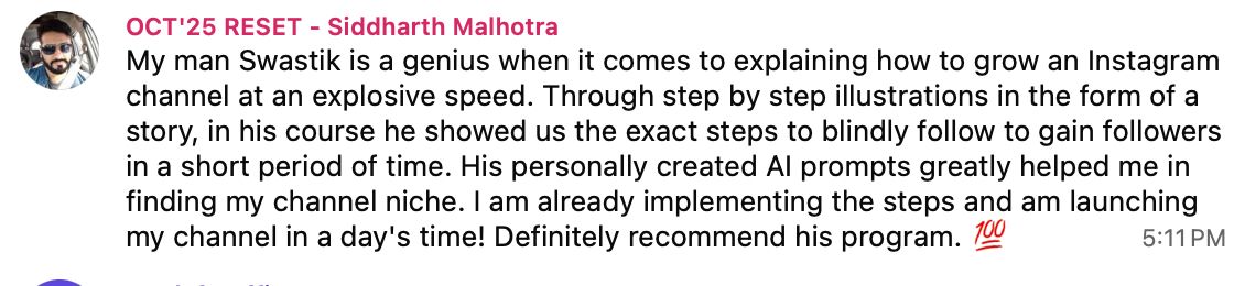 Attendee review