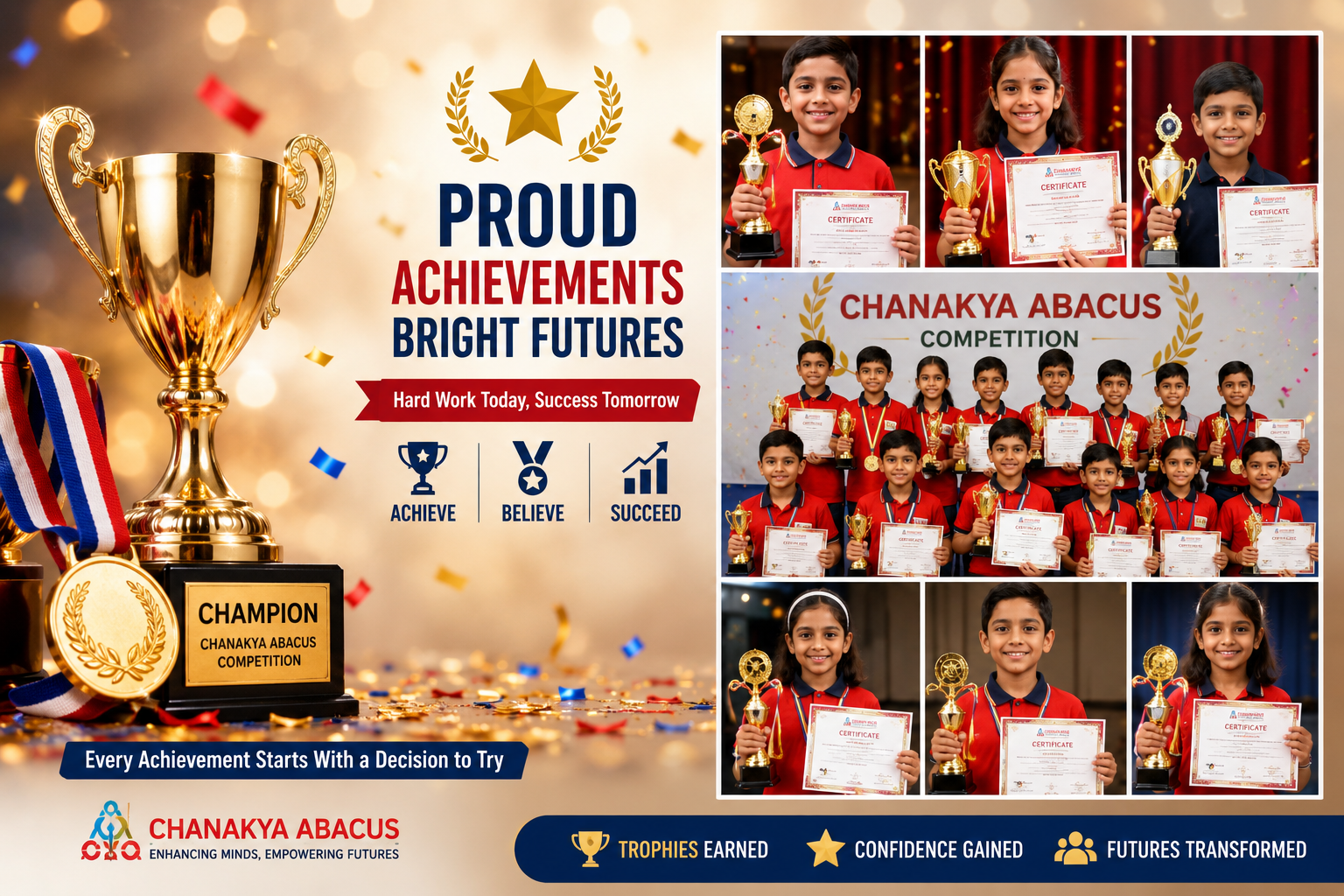 Chanakya Abacus achievements and recognition