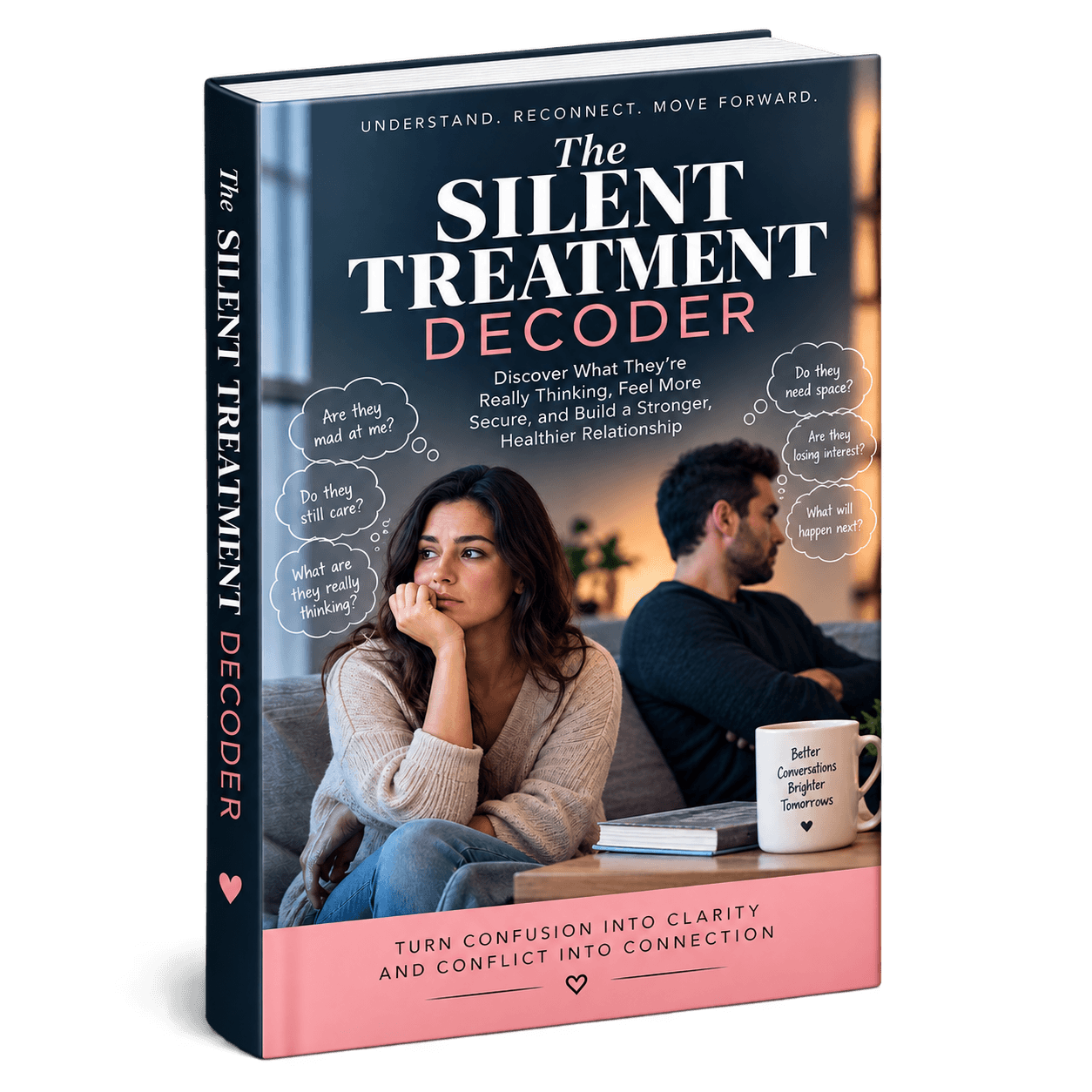 Original supplied single-book mockup of The Silent Treatment Decoder