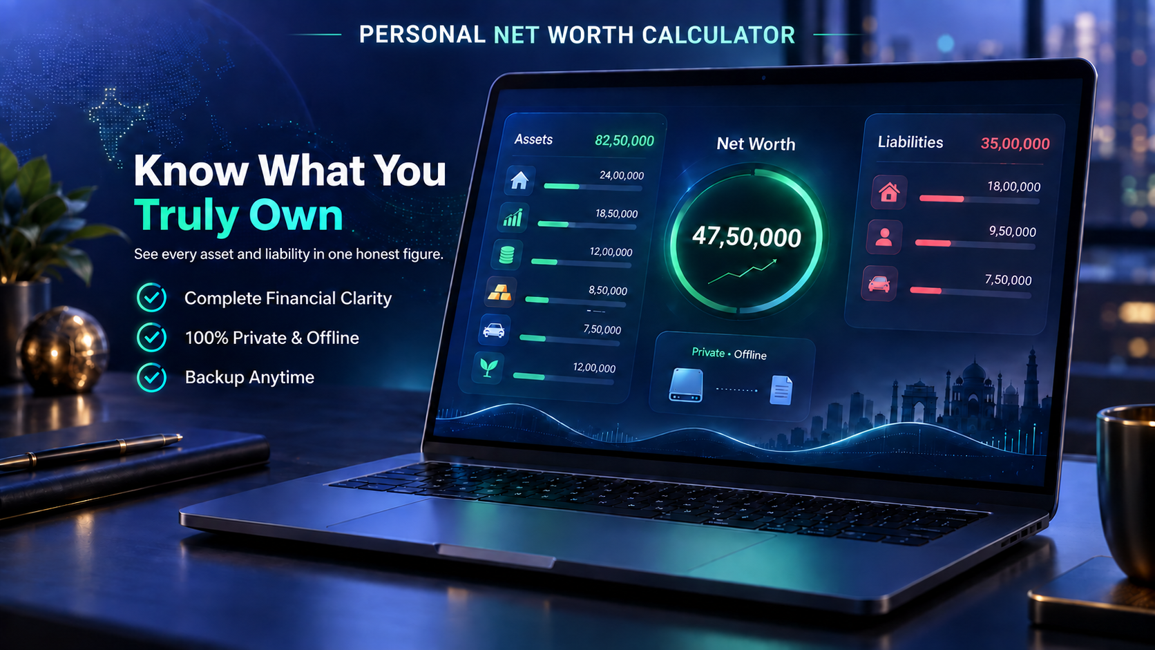Personal Net Worth Calculator