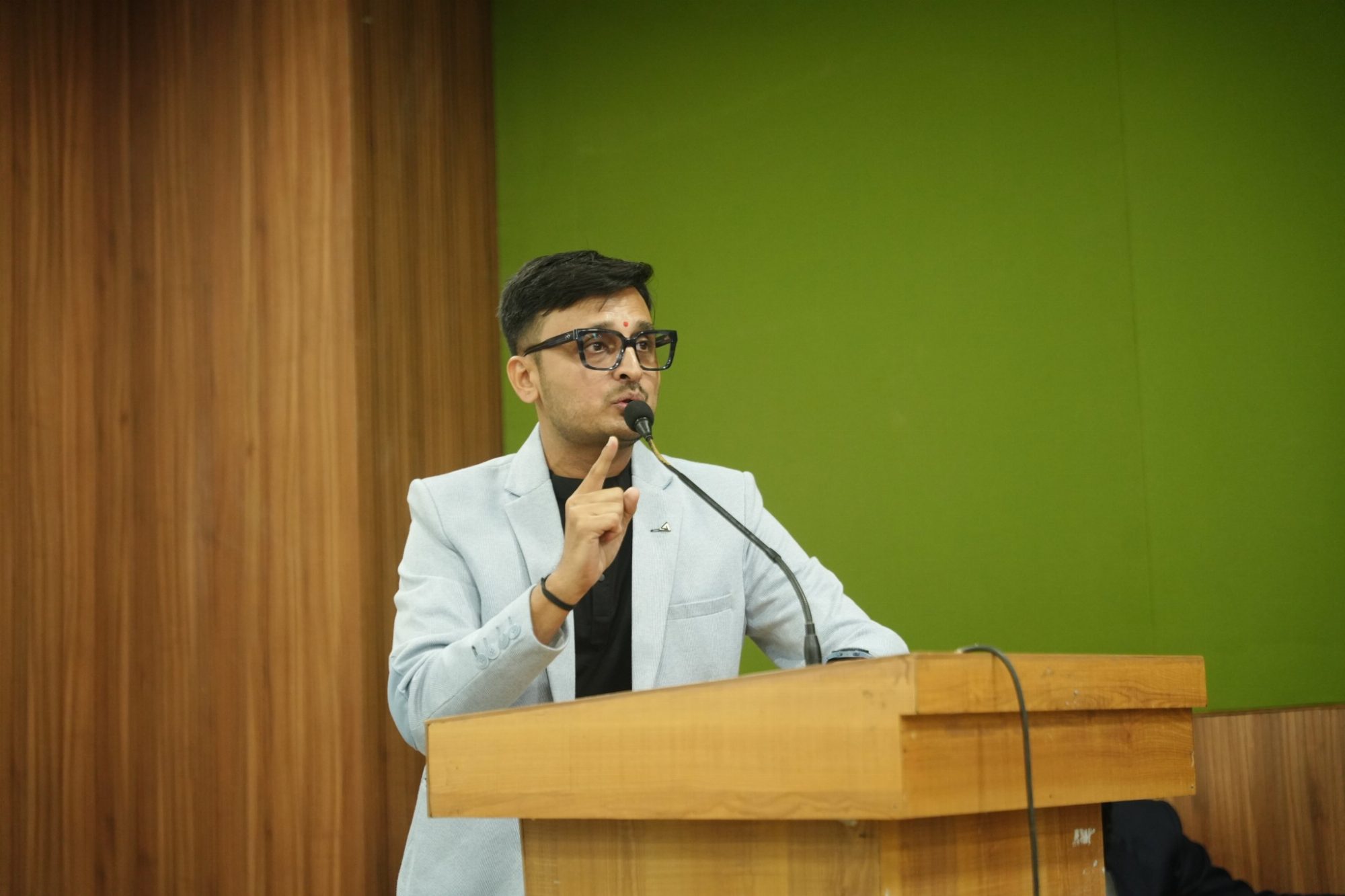 Siddharth Panchal reflecting and sharing a perspective
