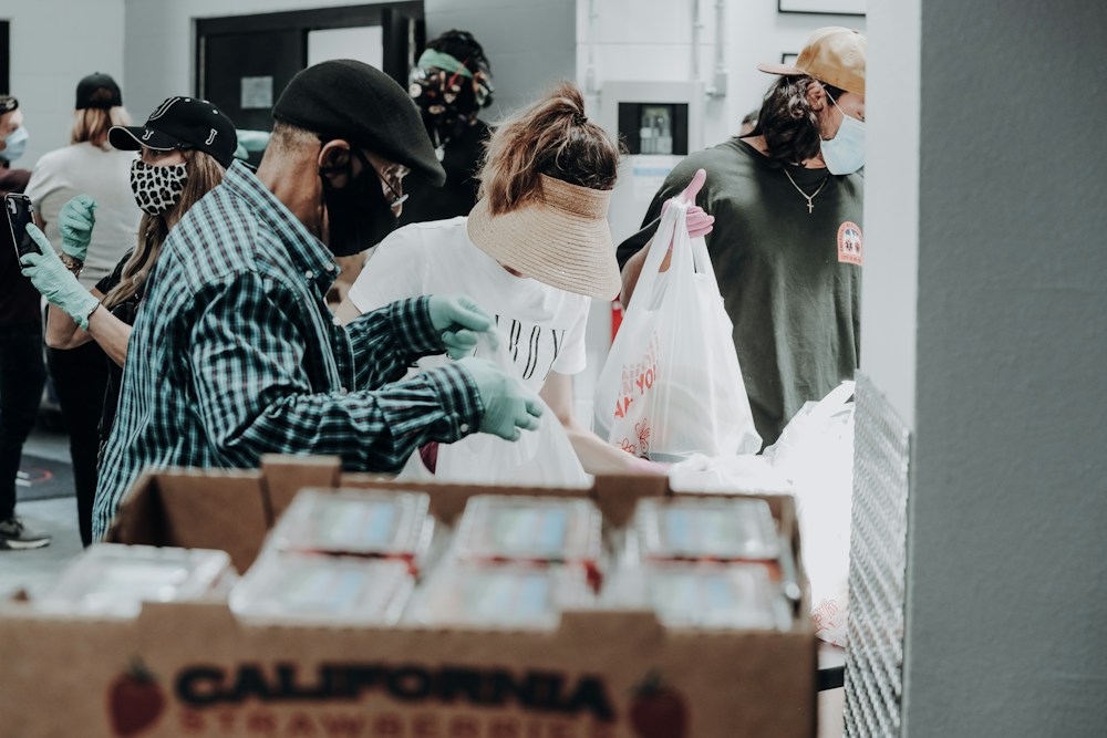 Food support for people in need