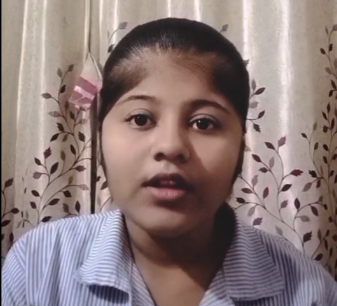 Shravni, Grade 9 student