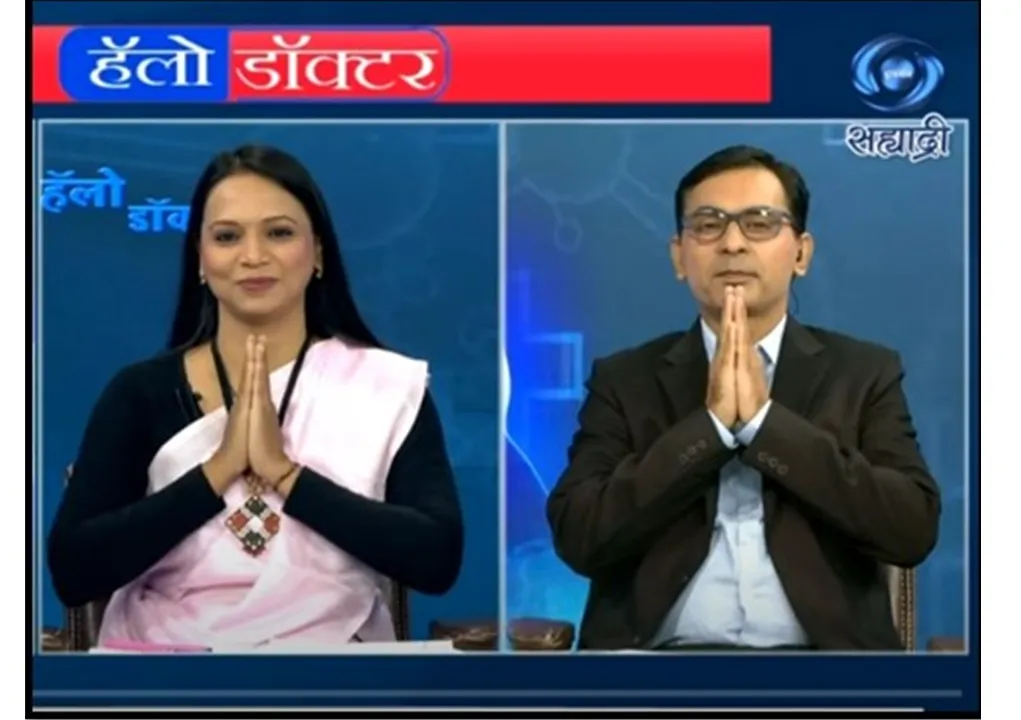 Live program on DD Sahyadri