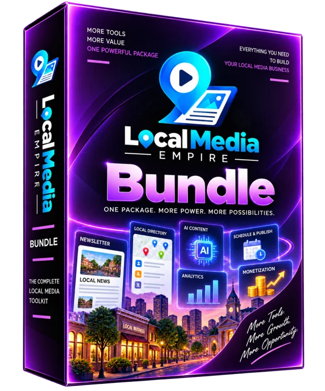 Local Media Empire bundle product box