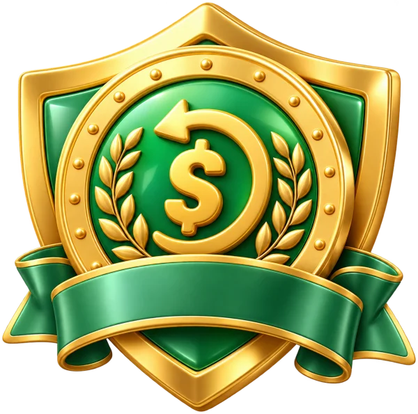 30-day money back guarantee badge